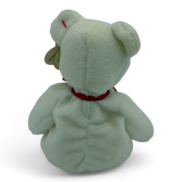 Ty Beanie Baby Valentino Bear 1994 PVC Pellets Rare Tag Errors - Picture 8 of 11